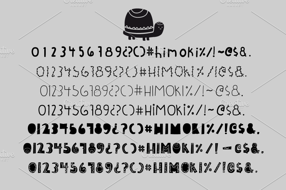 Sansa font family-8font-Scandinavian preview 5