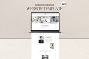 Interior Designer WIX Website, a Wix Template by yesitisprintable (Thumbnail 4 of 5)