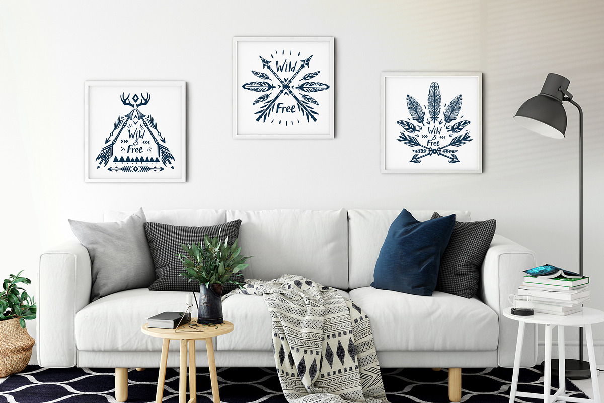 Wild & Free Quotes, a Decorative Illustration by ViktoriaARTprint (Photo 6 of 8)