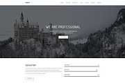 Miami - Minimal Portfolio Template, a Bootstrap Template by HasThemes (Thumbnail 2 of 2)