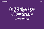 Gubobo Handwriting Brush Font, a Handwritten Font by rtf.studio (Thumbnail 5 of 5)