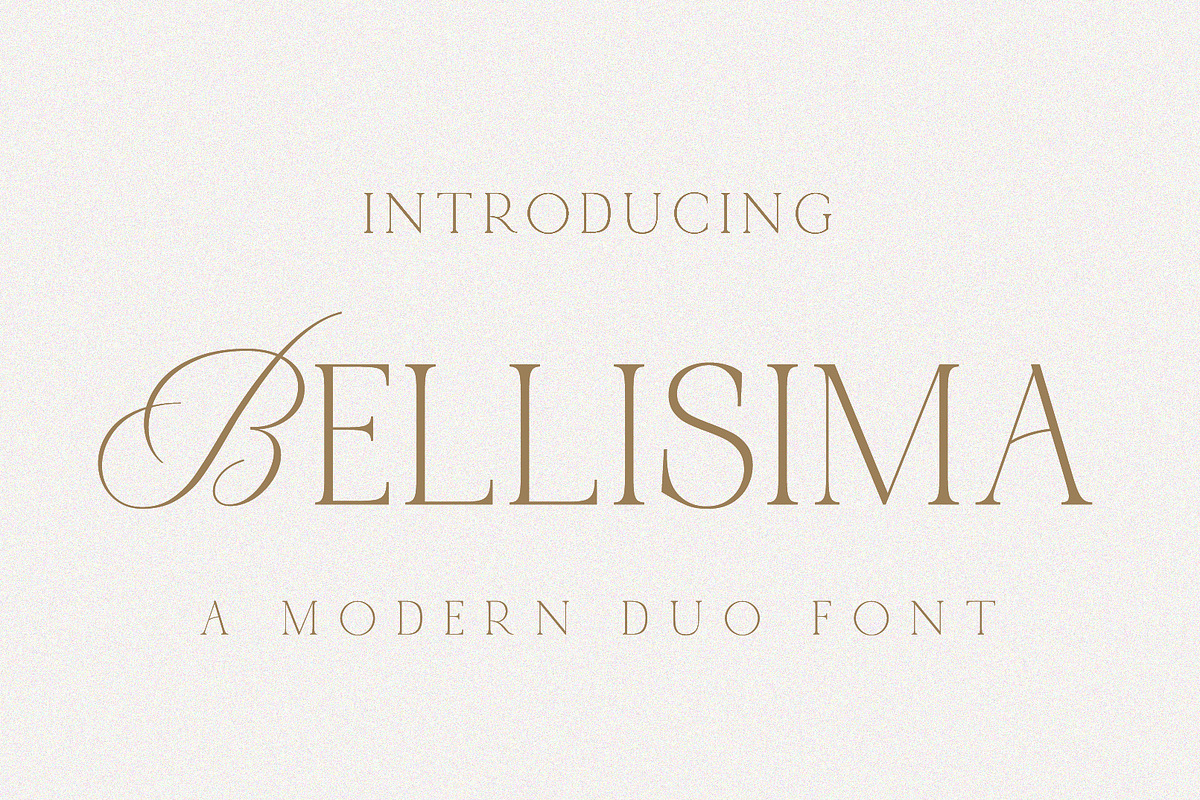 Bellisima A Duo Font, a Handwritten Font by Prestige Artsy Studio (Photo 1 of 9)