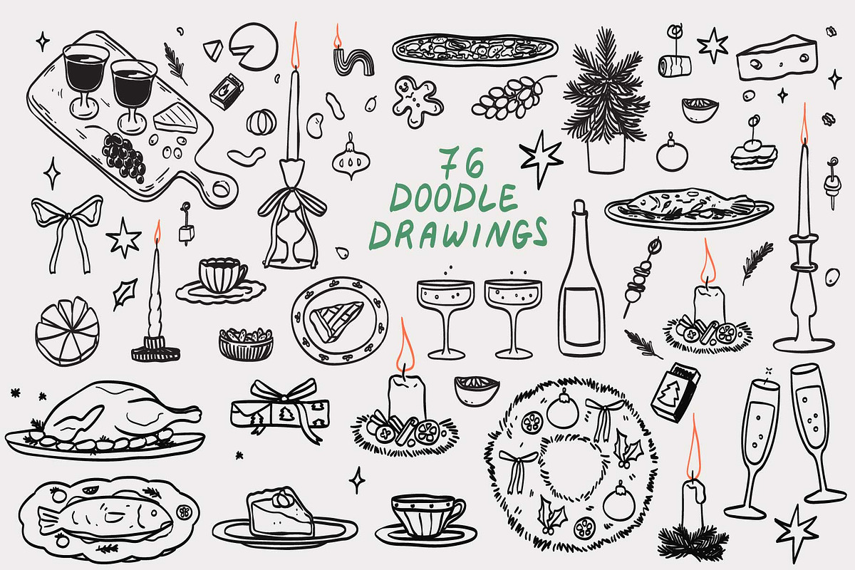 Let's Celebrate, a Seasonal Illustration by KPGallery (Photo 2 of 6)
