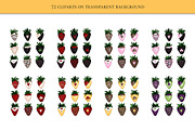 Sweet Dipped Strawberries, a Background Graphic by NKTN graphics (Thumbnail 6 of 9)