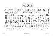 Greats - Luxury Serif Font, a Serif Font by ikiiko (Thumbnail 6 of 7)