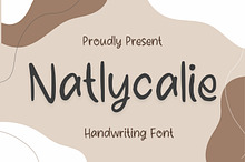 Natlycalie Handwriting Font