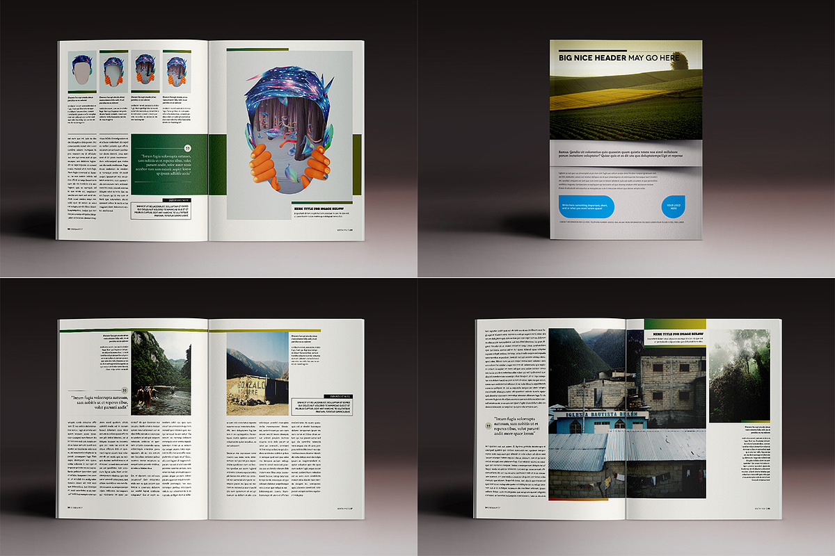 Kinda Magazine, a Magazine Template by Luuqas Design (Photo 16 of 16)