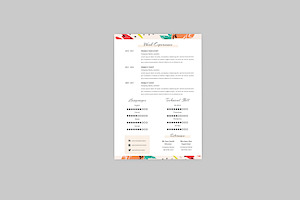 CV Red Resume Designer