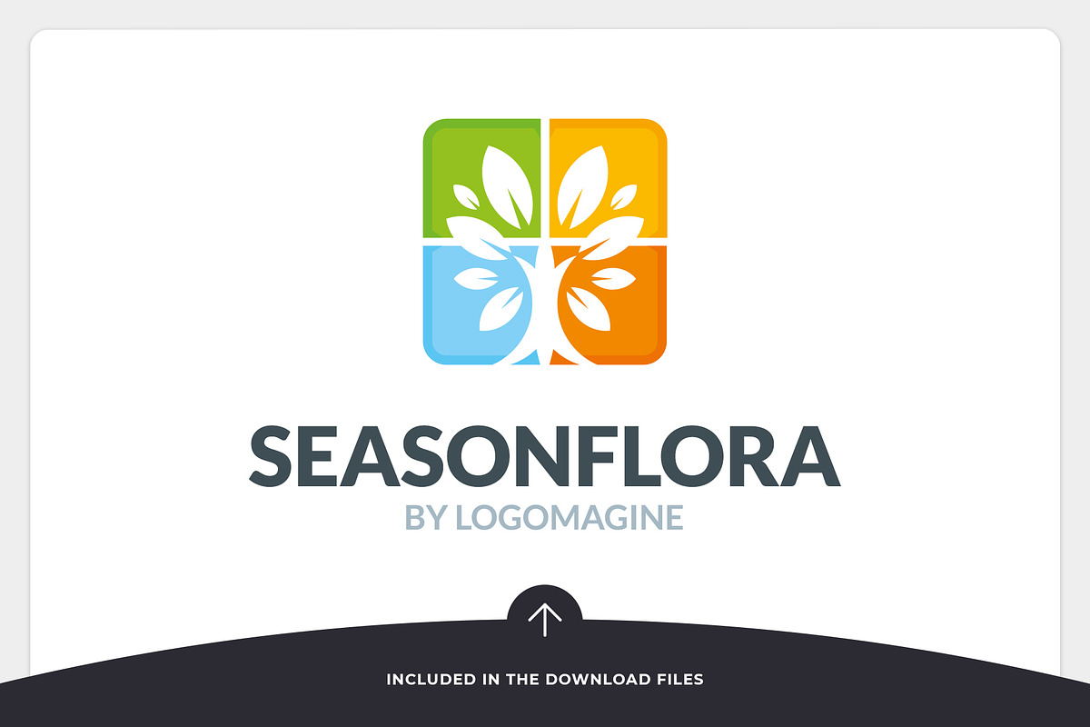 Season Flora Logo Template, a Branding & Logo Template by LOGOMAGINE (Photo 5 of 16)