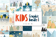 Kids Graphic Bundle - 1, an Animal Illustration by KAZUKA (Thumbnail 1 of 11)