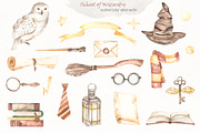 School of wizardry Watercolor, an Education Illustration by Marina Ermakova (Thumbnail 2 of 13)