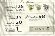 Elegant Bar Cocktail bundle, a Food Illustration by Chakraborty Design (Thumbnail 13 of 13)
