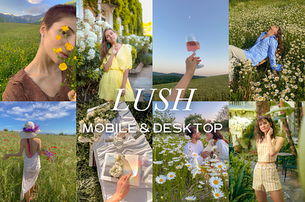 10 Lush Lightroom Presets