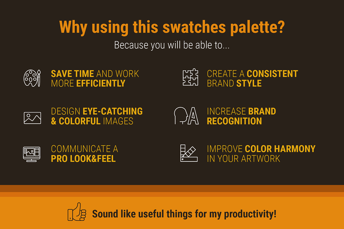 600 Autumn Halloween Color Swatches, a Palette Add-On by ToonPlanet Vector Assets (Photo 2 of 14)