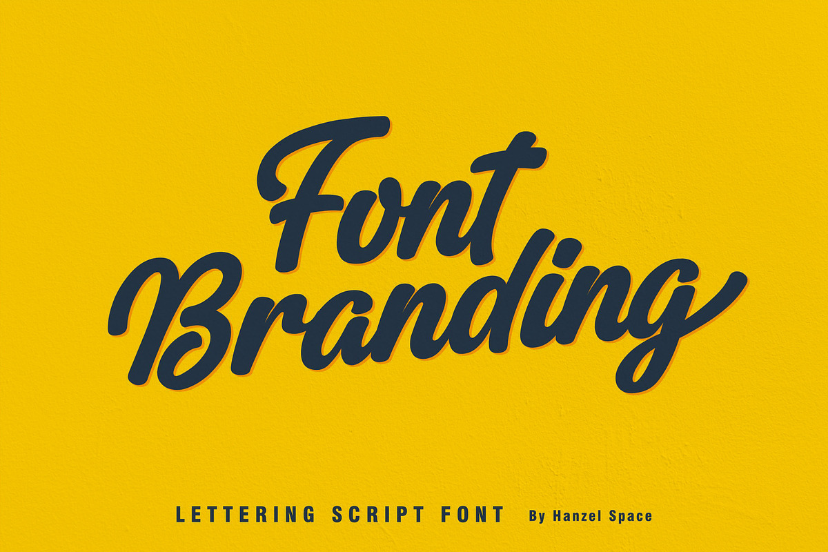 Brilliant | Lettering Script Font, a Script Font by HanzelSpace Studio (Photo 3 of 10)