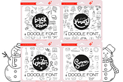 The Doodle Fonts Bundle, a Symbol Font by WADLEN (Thumbnail 2 of 12)
