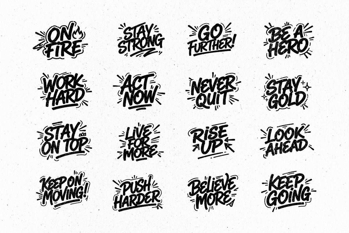 Graffiti Quotes + Bonus Effect, an Object Graphic by Design Squad (Photo 2 of 6)
