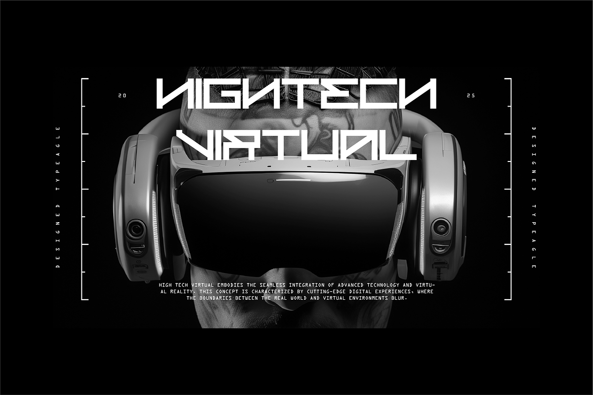 Bronxoz - Futuristic Display Font, a Sans Serif Font by Typeagle (Photo 6 of 12)