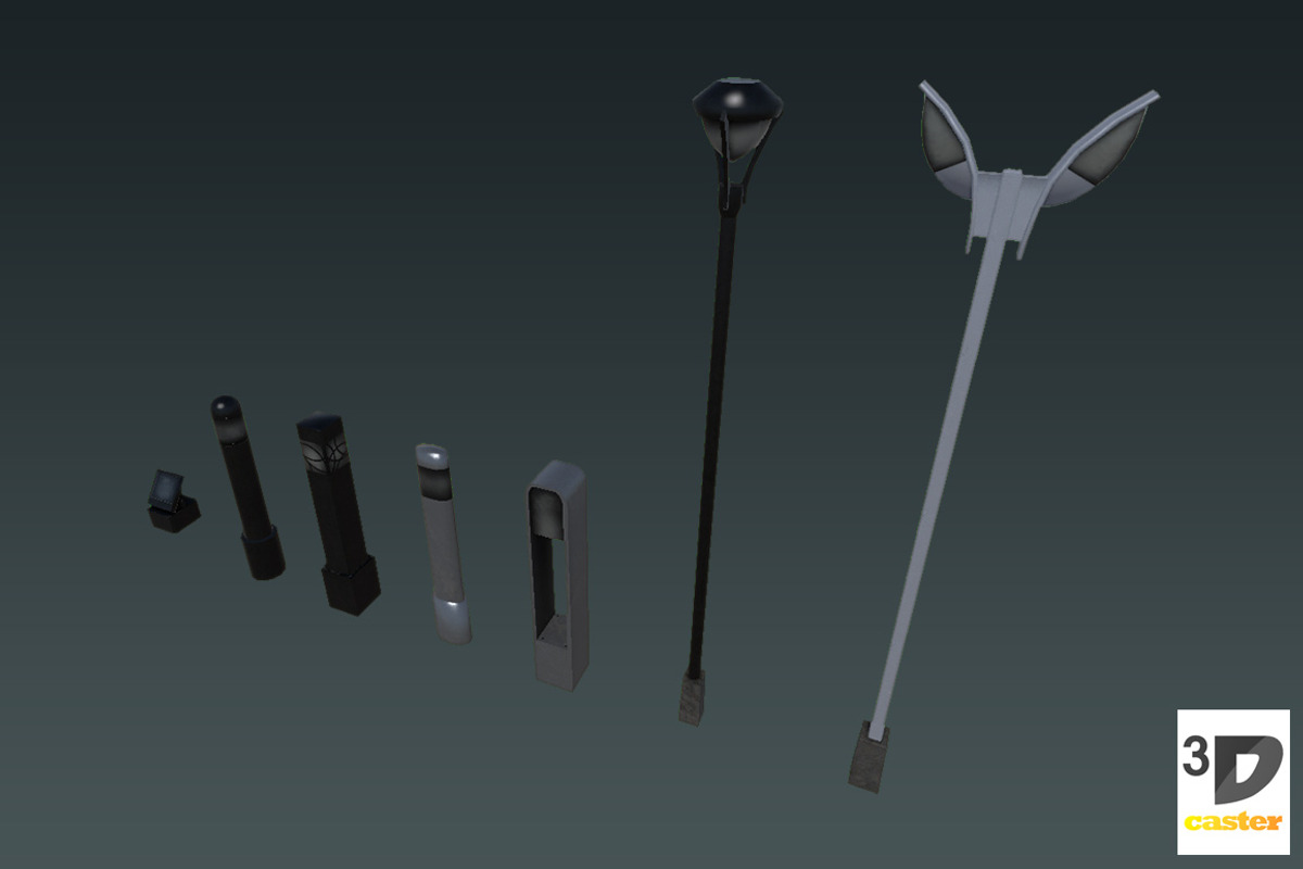 Lamps - Big Pack, an Object 3D Model by 3DCaster (Photo 6 of 10)