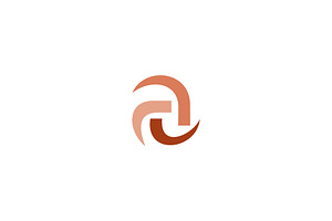 letter a initial logo, a Branding & Logo Template by ZHR Creative