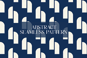Abstract Navy Blue Pattern, a Pattern Graphic by elfy creative