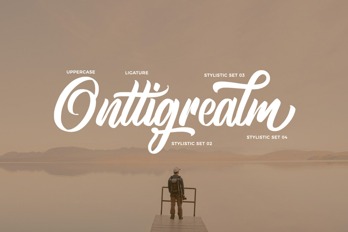 Brightsome - Script Font, a Script Font by FHFont (Photo 3 of 10)