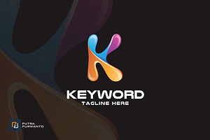 Keyword / Letter K - Logo Template