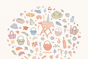Village Romance - Whimsical Graphics, an Object Graphic by AnMark (Thumbnail 6 of 16)