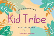 Kid Tribe - Cute Font, a Font by Pollux of Geminorum (Thumbnail 1 of 11)