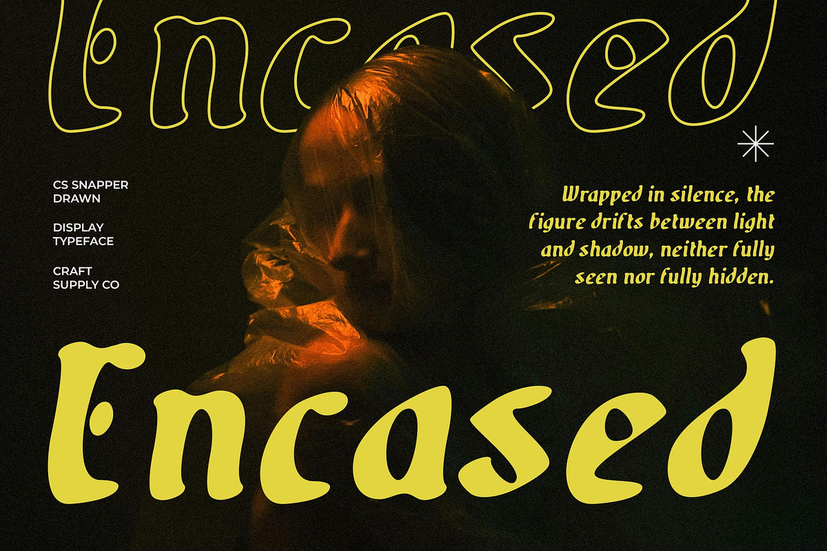 CS Snapper Drawn, a Blackletter Font by Craft Supply Co. (Photo 5 of 8)