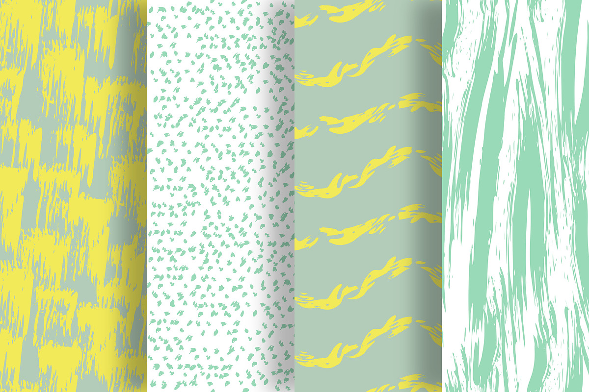 Vector Seamless Abstract Patterns, a Pattern Graphic by Iryna Denysova (Photo 6 of 14)