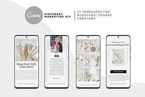 Minimalist Pinterest Marketing Kit