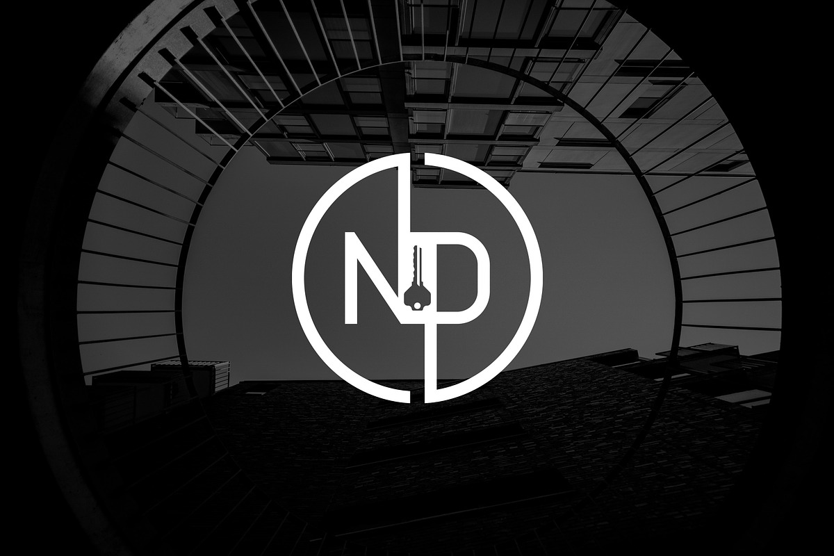 Luxury Initials ND Property Logo preview 2