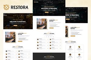 Restaurant HTML5 Template, a HTML Template by youtoview