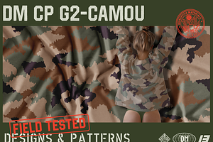 DM CP G2 Camouflage Seamless Pattern