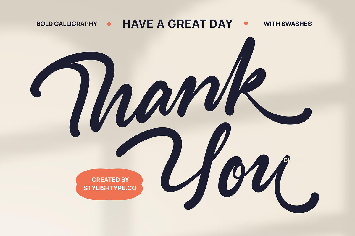 Monthly Raine Bold Calligraphy Font, a Script Font by stylishtype.co (Photo 20 of 20)