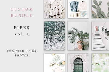 Custom Bundle | Piper vol. 2, a Background Photo by Floral Deco