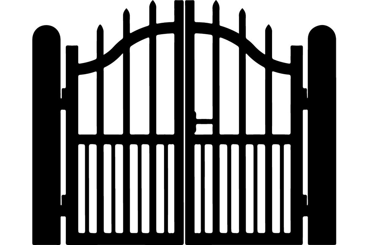 Modern Metal Gate, an Object Graphic by Creativeshirt (Photo 3 of 19)