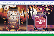 Autumn Jar Coloring Pages, an Illustration by LightExpress (Thumbnail 4 of 5)