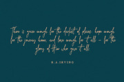 Heaven + Earth | Handwritten Font, a Script Font by Heart + Soul Studios (Thumbnail 5 of 10)