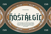 CS Artemio Drawn, a Blackletter Font by Craft Supply Co. (Thumbnail 6 of 8)