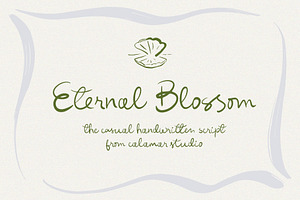 Eternal Blossom Handwritten Script