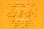 New Mexico southwestern style font, a Sans Serif Font by Fat Hamster (Thumbnail 10 of 12)