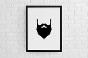 Beard Styles Silhouette SVG, a Person Illustration by newminddesign (Thumbnail 2 of 3)