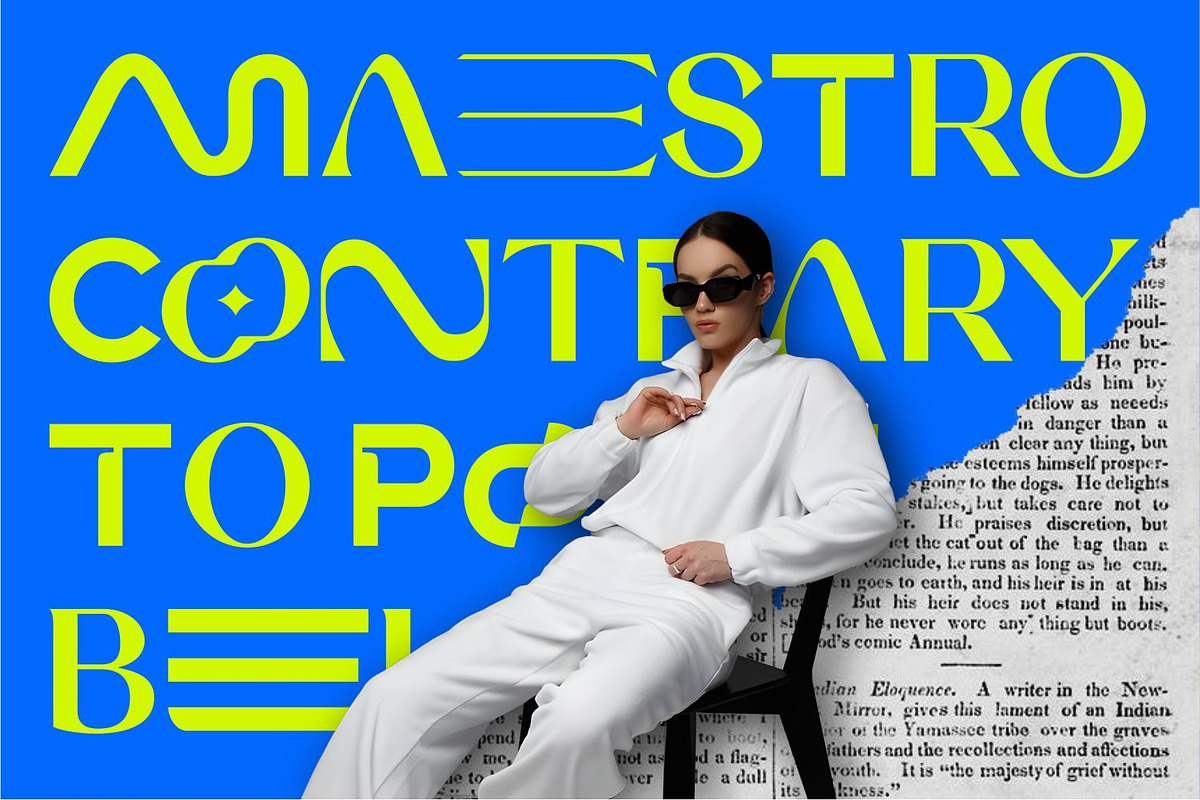 Monsta Fectro Modern Futuristic Font, a Sans Serif Font by WhymoreArt (Photo 4 of 10)