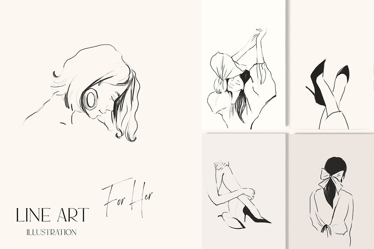 ABSTRACT BUNDLE - 5 in 1, an Illustration by Natalia Tugova (Photo 22 of 35)