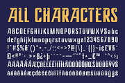 CS Frank – Solid Font, a Sans Serif Font by Craft Supply Co. (Thumbnail 8 of 8)
