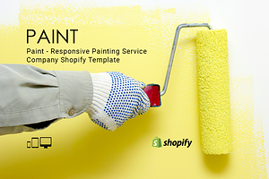 Paint Service Shopify Theme, a Shopify Template by ThemeTidy Shopify Agency