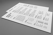 Resume/CV, a Resume Template by Creatune (Thumbnail 3 of 4)