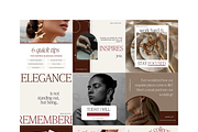 36 Luxury Instagram Templates, a Social Media Template by The Lone Crowd (Thumbnail 2 of 9)